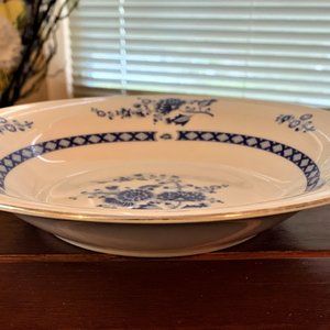 Liling Fine China 'Blue Cathay' Yung Shen - Coupe Soup Bowl - 4 available